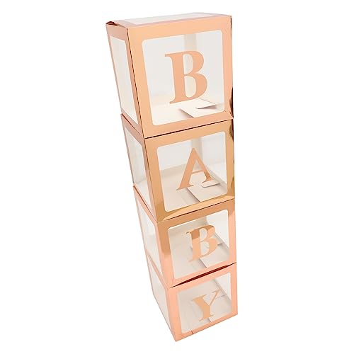 MAGICLULU 1 Set Boxen Ballon-Box hochzeitsdeko hochzeitsdeco Party-Dekoration taufgeschenk Ballon-Dekoration Ballonboxen Babyparty -Dekorationen Babyboxen für die Babyparty Papier Rose Gold MAGICLULU 1 Set Boxen Ballon-Box hochzeitsdeko hochzeitsdeco Party-Dekoration taufgeschenk Ballon-Dekoration Ballonboxen Babyparty -Dekorationen Babyboxen für die Babyparty Papier Rose Gold von MAGICLULU