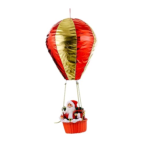 MAGICLULU 1 Stück Weihnachtsmann Heißluftballon Zur Hängenden Deckendekoration Festliche Weihnachtsdekoration Für Einkaufszentren Ideal Für Die Schaffung Einer Festlichen Atmosphäre MAGICLULU 1 Stück Weihnachtsmann Heißluftballon Zur Hängenden Deckendekoration Festliche Weihnachtsdekoration Für Einkaufszentren Ideal Für Die Schaffung Einer Festlichen Atmosphäre von MAGICLULU