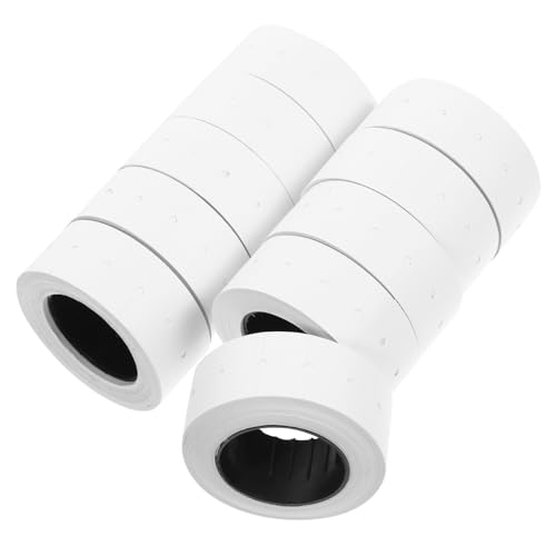 MAGICLULU 10 Rollen Preisblatt Etiketten Preismarkierungsband Selbstklebender Preisschild-aufkleber Marktpreisaufkleber Verkaufsschilder Im Einzelhandel Preismarkierungsetikett Papier MAGICLULU 10 Rollen Preisblatt Etiketten Preismarkierungsband Selbstklebender Preisschild-aufkleber Marktpreisaufkleber Verkaufsschilder Im Einzelhandel Preismarkierungsetikett Papier von MAGICLULU