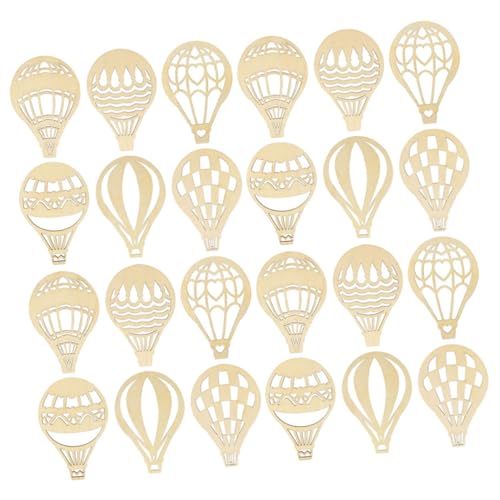 MAGICLULU 10 Satz Teiliges Kreativer Holz Hot Air Ballon Scheiben für Diy Bastelprojekte Unbehandelte Holzstücke zum Malen und Dekorieren für Zuhause und Feste MAGICLULU 10 Satz Teiliges Kreativer Holz Hot Air Ballon Scheiben für Diy Bastelprojekte Unbehandelte Holzstücke zum Malen und Dekorieren für Zuhause und Feste von MAGICLULU