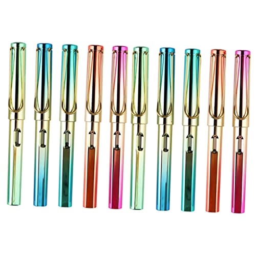 MAGICLULU 10 Stk Stift Mitarbeitergeschenk Füllfederhalter Schreiben Tintenschreiber Zum Ausstellen Von Schecks Tinte Füllfederhalter Fürs Büro Füller Kind Plastik Abgeben Bunt MAGICLULU 10 Stk Stift Mitarbeitergeschenk Füllfederhalter Schreiben Tintenschreiber Zum Ausstellen Von Schecks Tinte Füllfederhalter Fürs Büro Füller Kind Plastik Abgeben Bunt von MAGICLULU