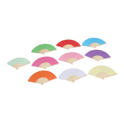 MAGICLULU 10 Stück Faltfächer Farben DIY Hochzeitsfächer aus Papier für Dekoration und Kunst für Partys Kindergeburtstage und Kreative Projekte MAGICLULU 10 Stück Faltfächer Farben DIY Hochzeitsfächer aus Papier für Dekoration und Kunst für Partys Kindergeburtstage und Kreative Projekte von MAGICLULU