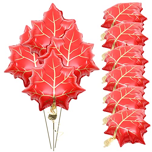 MAGICLULU 10 Stück Folienballons Ahornblatt Design für Herbstliche Feierlichkeiten und Thanksgiving Dekorationen Fotos und Festliche Anlässe für Partys und Veranstaltungen MAGICLULU 10 Stück Folienballons Ahornblatt Design für Herbstliche Feierlichkeiten und Thanksgiving Dekorationen Fotos und Festliche Anlässe für Partys und Veranstaltungen von MAGICLULU