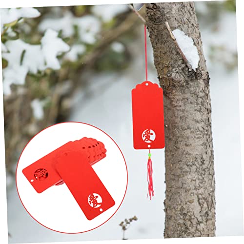 MAGICLULU 10 Stück Holz Anhänger zum Beschriften Blanko Segensschild mit Aufhängung DIY Bastelset für Tempel Wunschkarten Geschenkanhänger Stabile Holzetiketten für Dekoration und von MAGICLULU