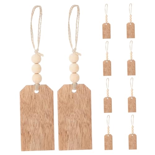 MAGICLULU 10 Stück Namensschilder Aus Holz Für Weihnachtsstrümpfe Blanko Namensschilder Aus Holzperlen Für Selbstgemachte Weihnachtsdekorationen – Hängeschilder Aus Holz Im Landhausstil MAGICLULU 10 Stück Namensschilder Aus Holz Für Weihnachtsstrümpfe Blanko Namensschilder Aus Holzperlen Für Selbstgemachte Weihnachtsdekorationen – Hängeschilder Aus Holz Im Landhausstil von MAGICLULU