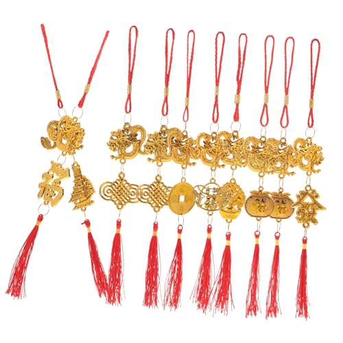 MAGICLULU 10 Stück Teiliges Chinesische Neujahrsdekorationen Goldene Yuanbao Bonsai Hänger Langlebige Sichere Materialien Dekorative Glücksbringer für Haustür Büro Festliche Wohnkultur MAGICLULU 10 Stück Teiliges Chinesische Neujahrsdekorationen Goldene Yuanbao Bonsai Hänger Langlebige Sichere Materialien Dekorative Glücksbringer für Haustür Büro Festliche Wohnkultur von MAGICLULU
