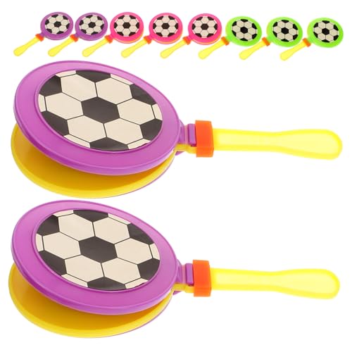MAGICLULU 10 Stück Teiliges Handklatscher für Fußballpartys Cheerleading Requisiten aus Kunststoff zum Anfeuern und Feiern bei Veranstaltungen Konzerten und Sportevents MAGICLULU 10 Stück Teiliges Handklatscher für Fußballpartys Cheerleading Requisiten aus Kunststoff zum Anfeuern und Feiern bei Veranstaltungen Konzerten und Sportevents von MAGICLULU
