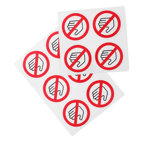 MAGICLULU 10 Stück Warnschilder nicht berühren Aufkleber nicht berühren Warnaufkleber für Maschinen Warnaufkleber für Sicherheitsmaschinen Sicherheitsschildaufkleber Fabrikwarnschild Papier MAGICLULU 10 Stück Warnschilder nicht berühren Aufkleber nicht berühren Warnaufkleber für Maschinen Warnaufkleber für Sicherheitsmaschinen Sicherheitsschildaufkleber Fabrikwarnschild Papier von MAGICLULU