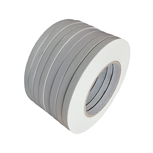 MAGICLULU 10 Stück doppelseitiges Klebeband Mehrzweck doppelseitiges Schaumklebeband zum Basteln Echo Büro teppichklebeband Doppelklebeband zum Basteln doppelseitiges Band Briefpapier Weiß von MAGICLULU