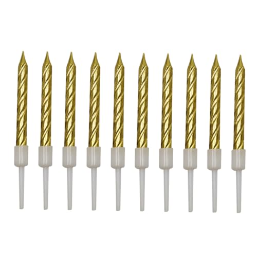 MAGICLULU 100 Stück Goldene Kerze Dekokerzen backen Geburtstagskerzen für Kuchen Kuchenkerzen dekorative Kerzen aufgefädelte Kerzen Geburtstagstorte Kerzen Paraffin MAGICLULU 100 Stück Goldene Kerze Dekokerzen backen Geburtstagskerzen für Kuchen Kuchenkerzen dekorative Kerzen aufgefädelte Kerzen Geburtstagstorte Kerzen Paraffin von MAGICLULU