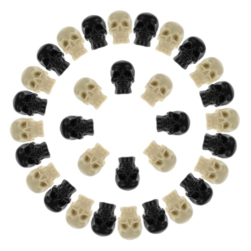 MAGICLULU 100 Stück Halloween-Schädel Dekorationen Party Halloween-Skelett Halloween Dekoration Halloween Foto Requisiten Kleiner kriechender Schädelkopf Schädelmodell aus Kunststoff Plastik MAGICLULU 100 Stück Halloween-Schädel Dekorationen Party Halloween-Skelett Halloween Dekoration Halloween Foto Requisiten Kleiner kriechender Schädelkopf Schädelmodell aus Kunststoff Plastik von MAGICLULU
