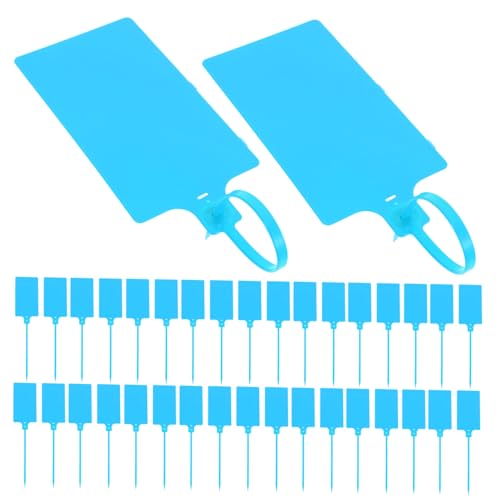 MAGICLULU 100 Stück Kabelbeschriftungsetiketten Wiederverwendbare Shipping Tags für Versand und Warenmanagement für Schnelle Identifizierung und Organisation von MAGICLULU