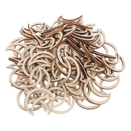 MAGICLULU 100 Stück Mondförmige Holzausschnitte Hohle Holzspäne Für DIY Bastelprojekte Unvollendete Mondscheiben Für Zuhause Wohnzimmer Schlafzimmer Büro MAGICLULU 100 Stück Mondförmige Holzausschnitte Hohle Holzspäne Für DIY Bastelprojekte Unvollendete Mondscheiben Für Zuhause Wohnzimmer Schlafzimmer Büro von MAGICLULU