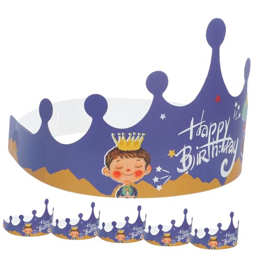 MAGICLULU 100 Stück Papier für Kindergeburtstage Partyhüte mit Bezauberndem Design für Jungen und Mädchen für Fröhliche Feiern und Unvergessliche Erinnerungen von MAGICLULU