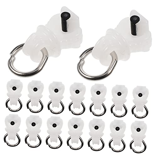 MAGICLULU 100St Vorhangrolle Gebogene gardinenstange Rollhaken für Vorhangschienen Gardinengleiter Haken rolladen führungsschiene rolladenführung Vorhanglaufrad Gardinenrollen Metall Weiß MAGICLULU 100St Vorhangrolle Gebogene gardinenstange Rollhaken für Vorhangschienen Gardinengleiter Haken rolladen führungsschiene rolladenführung Vorhanglaufrad Gardinenrollen Metall Weiß von MAGICLULU