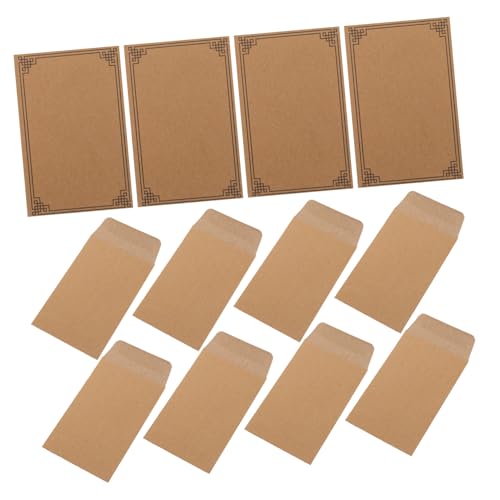 MAGICLULU 100Stücke Kraftpapier Umschläge Selbstklebend Praktische Geldumschläge für Karten Stabil Beschreibbar zum Versenden Gestalten MAGICLULU 100Stücke Kraftpapier Umschläge Selbstklebend Praktische Geldumschläge für Karten Stabil Beschreibbar zum Versenden Gestalten von MAGICLULU
