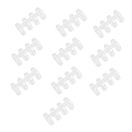 MAGICLULU 10St Abnehmbarer Ordner Papierordner trennlaschen Lose Blattbuchringe Lose Blattringe aus Binderinge Ringmappe studentisches Briefpapier Aktenordner schnappen von MAGICLULU