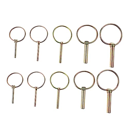 MAGICLULU 10Stücke Mäher Lynch Pin Verzinkter bis Korrosionsbeständig für Traktoren Anhänger Lkw Landwirtschaftliche Geräte MAGICLULU 10Stücke Mäher Lynch Pin Verzinkter bis Korrosionsbeständig für Traktoren Anhänger Lkw Landwirtschaftliche Geräte von MAGICLULU