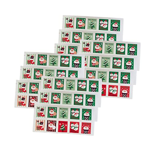 MAGICLULU Weihnachtsdekor-aufkleber 12 Bögen mit Weihnachtsmann-stempeln Siegelaufkleber für Jungen und Mädchen Dekorative Etiketten für Bar Hotel Ktv MAGICLULU Weihnachtsdekor-aufkleber 12 Bögen mit Weihnachtsmann-stempeln Siegelaufkleber für Jungen und Mädchen Dekorative Etiketten für Bar Hotel Ktv von MAGICLULU