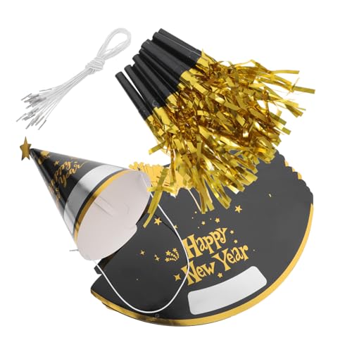 MAGICLULU Leichte Partyhüte Aus Papier 24 Stück Kegelhüte Für Das Neue Jahr Dekoration Für Das Neue Jahr Party-zubehör MAGICLULU Leichte Partyhüte Aus Papier 24 Stück Kegelhüte Für Das Neue Jahr Dekoration Für Das Neue Jahr Party-zubehör von MAGICLULU