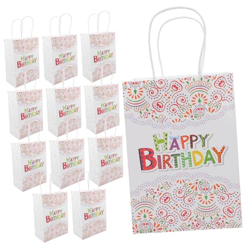 MAGICLULU 12 Stück Geschenktasche party kinderparty schachteln beutel sets Geburtstagstüten Cartoon-Geburtstagsgeschenktüten Party-Geschenktüte Papier MAGICLULU 12 Stück Geschenktasche party kinderparty schachteln beutel sets Geburtstagstüten Cartoon-Geburtstagsgeschenktüten Party-Geschenktüte Papier von MAGICLULU