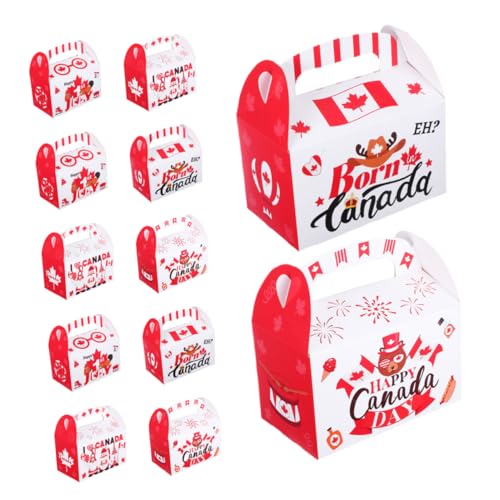 MAGICLULU 12 Stück Handliche Pappboxen für Tag Hochzeiten und Geburtstagsfeiern für Süßigkeiten und Kleine von MAGICLULU