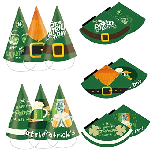 MAGICLULU 12 Stück Irische Festivalhut Dekorationen Patricks Kappe Partyhüte Festliche Kronen Foto Ornamente Grüne Ornamente Massenornamente Feiertagshut St Patrick'S Day MAGICLULU 12 Stück Irische Festivalhut Dekorationen Patricks Kappe Partyhüte Festliche Kronen Foto Ornamente Grüne Ornamente Massenornamente Feiertagshut St Patrick'S Day von MAGICLULU