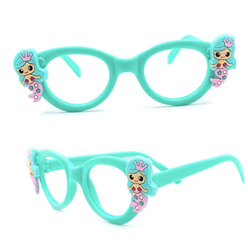 MAGICLULU 12 Stück Teiliges Kinderbrillen Gläser Meerjungfrau Design Lustige Foto Requisiten Party Accessoires für Mädchen Leichte Stabile Partybrillen für Fotos und Kostümspaß MAGICLULU 12 Stück Teiliges Kinderbrillen Gläser Meerjungfrau Design Lustige Foto Requisiten Party Accessoires für Mädchen Leichte Stabile Partybrillen für Fotos und Kostümspaß von MAGICLULU
