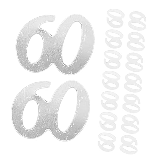 MAGICLULU 1200Stücke Silbernes Konfetti Für Partys Glitzernde Tischdekoration Zur Feier Von Geburtstagen Und Jubiläen Tischstreu Und Einladungen MAGICLULU 1200Stücke Silbernes Konfetti Für Partys Glitzernde Tischdekoration Zur Feier Von Geburtstagen Und Jubiläen Tischstreu Und Einladungen von MAGICLULU