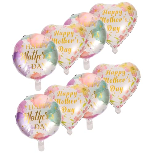 MAGICLULU 12Stücke Aluminiumfolienballons Für Muttertag Weiße Blüten Herzen Und Wasserfarben Party Dekorationen Für Einen Unvergesslichen MAGICLULU 12Stücke Aluminiumfolienballons Für Muttertag Weiße Blüten Herzen Und Wasserfarben Party Dekorationen Für Einen Unvergesslichen von MAGICLULU