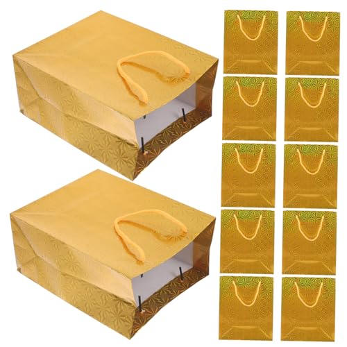 MAGICLULU 12Stücke Glänzende Geschenktüten Handgehaltene Geschenkverpackungsbeutel Verpackung Für Hochzeit Party Griffen Glänzende Aufbewahrungsbeutel MAGICLULU 12Stücke Glänzende Geschenktüten Handgehaltene Geschenkverpackungsbeutel Verpackung Für Hochzeit Party Griffen Glänzende Aufbewahrungsbeutel von MAGICLULU