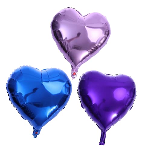 MAGICLULU 12Stücke Herz Folienballons Romantische Und Party Dekoration Aluminiumfolie Helllila Für Geburtstagsfeiern Und Festliche Anlässe MAGICLULU 12Stücke Herz Folienballons Romantische Und Party Dekoration Aluminiumfolie Helllila Für Geburtstagsfeiern Und Festliche Anlässe von MAGICLULU