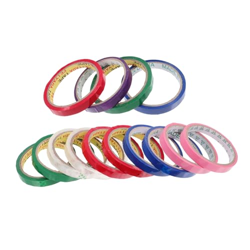 MAGICLULU 14 Rollen Siegelmaschinenband Diy-bindeband Beutelverschlussband Dichtungsbindeband Verschlussbänder Für Obsttüten Verschlussbänder Für Verpackungsbeutel Klebeband Das Haustier MAGICLULU 14 Rollen Siegelmaschinenband Diy-bindeband Beutelverschlussband Dichtungsbindeband Verschlussbänder Für Obsttüten Verschlussbänder Für Verpackungsbeutel Klebeband Das Haustier von MAGICLULU