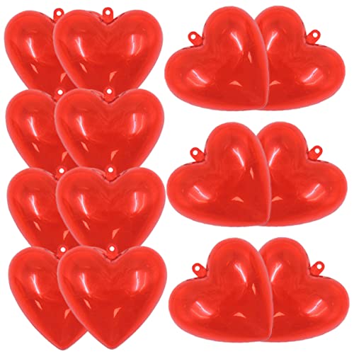 MAGICLULU 14 Stück Teiliges Herz Füllbälle Transparente Love Heart Ball Deko Wiederbefüllbar für Valentinstag Hochzeit Geburtstag Leicht Hängend DIY Geschenkbox für Party und Festdeko MAGICLULU 14 Stück Teiliges Herz Füllbälle Transparente Love Heart Ball Deko Wiederbefüllbar für Valentinstag Hochzeit Geburtstag Leicht Hängend DIY Geschenkbox für Party und Festdeko von MAGICLULU