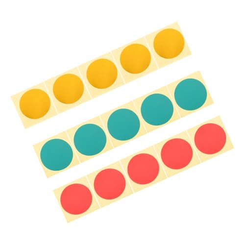 MAGICLULU 15 Stück Manometer Identifikationsaufkleber Druckbereichsetiketten Manometer Warnkreise Manometer Reflexdekor Manometer Kreisaufkleber Reifendruckmesser Aufkleber Pvc von MAGICLULU