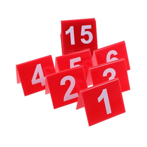 MAGICLULU 15 Stück Tischnummern Teilig für Hochzeiten Partys und Restaurants Klare und Lesbare Tischnummern für Einfache Platzorganisation MAGICLULU 15 Stück Tischnummern Teilig für Hochzeiten Partys und Restaurants Klare und Lesbare Tischnummern für Einfache Platzorganisation von MAGICLULU
