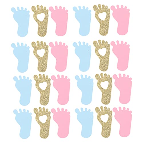 MAGICLULU 150Stücke Babyfüße Konfetti Glänzende Konfetti Für Partys Geschlechtsenthüllungen Geburtstagsfeiern Und Festivals Dekoration Für Feiern Und Anlässe MAGICLULU 150Stücke Babyfüße Konfetti Glänzende Konfetti Für Partys Geschlechtsenthüllungen Geburtstagsfeiern Und Festivals Dekoration Für Feiern Und Anlässe von MAGICLULU