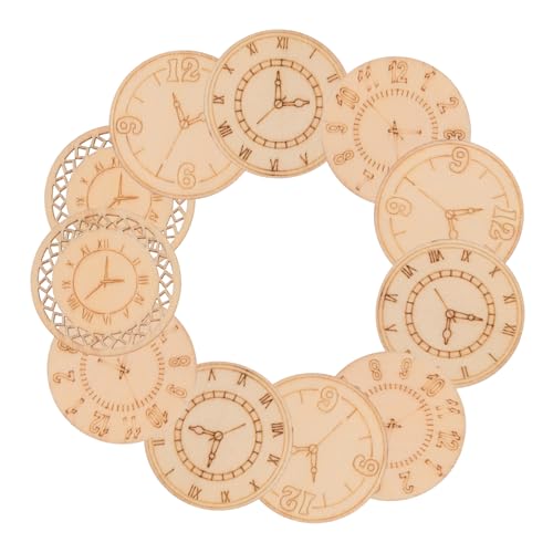 MAGICLULU 16stücke Teiliges Holz Uhr Ausschnitte Unlackierte Holzscheiben DIY Graffiti Bastelmaterial Für Kreative Wanddekorationen Und Kunstprojekte MAGICLULU 16stücke Teiliges Holz Uhr Ausschnitte Unlackierte Holzscheiben DIY Graffiti Bastelmaterial Für Kreative Wanddekorationen Und Kunstprojekte von MAGICLULU