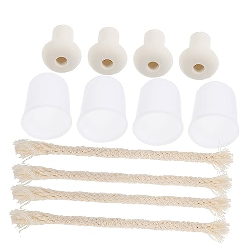 MAGICLULU 18 Stück Zubehör Für Alkohollampen Teile Im Freien Dochte Brenner Bioethanol Öllampenkappen Öllaternenkappen Dochthalter Für Alkohollampen Chemische Versuchsausrüstung Plastik MAGICLULU 18 Stück Zubehör Für Alkohollampen Teile Im Freien Dochte Brenner Bioethanol Öllampenkappen Öllaternenkappen Dochthalter Für Alkohollampen Chemische Versuchsausrüstung Plastik von MAGICLULU