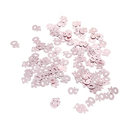 MAGICLULU 1Packung Konfetti Roségold Papierschrott Dekoration für Jubiläen und Partys für Einladungen Karten und DIY Projekte Zahl MAGICLULU 1Packung Konfetti Roségold Papierschrott Dekoration für Jubiläen und Partys für Einladungen Karten und DIY Projekte Zahl von MAGICLULU