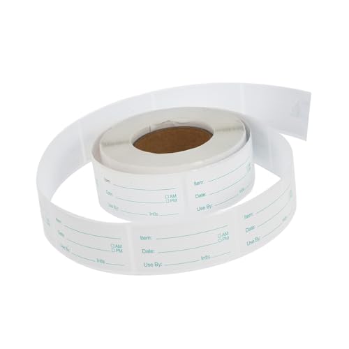 MAGICLULU 1Rolle Lebensmittellageretiketten Abnehmbare Küchenetiketten für Kühlschrank Gefrierschrank Selbstklebend zur Kennzeichnung von Lebensmitteln MAGICLULU 1Rolle Lebensmittellageretiketten Abnehmbare Küchenetiketten für Kühlschrank Gefrierschrank Selbstklebend zur Kennzeichnung von Lebensmitteln von MAGICLULU