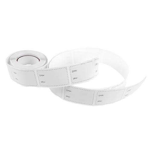 MAGICLULU 1Rolle Rollenhafte Gefrieretiketten für Lebensmittel Abnehmbare Aufkleber für Kühlschrank Gefrierbox Selbstklebende Etiketten aus Hochwertigem Papier von MAGICLULU