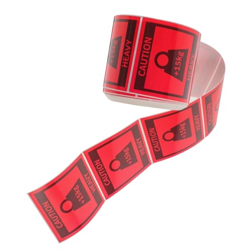 MAGICLULU 1Rolle Team Lift Etiketten Schwere Aufkleber für Umzugskartons Etiketten Rolle Hochwertige für Schwere Pakete für Effiziente Verpackung von MAGICLULU