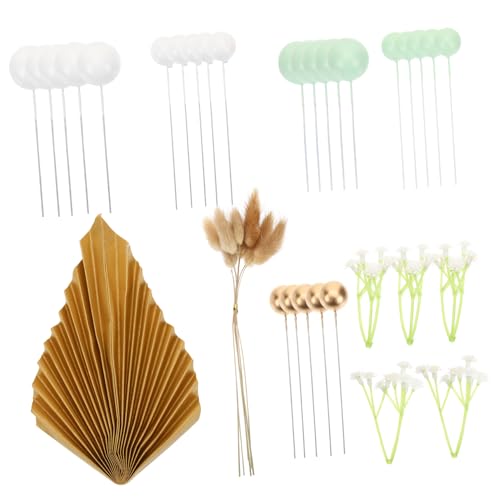 MAGICLULU 1Satz Geburtstagstorte Dekorationsset Teiliges Papierbällchen Für Babyparty Und Hochzeit Kreative Kuchenornamente Mit Goldenen Und Grünen Akzenten Für Festliche Anlässe MAGICLULU 1Satz Geburtstagstorte Dekorationsset Teiliges Papierbällchen Für Babyparty Und Hochzeit Kreative Kuchenornamente Mit Goldenen Und Grünen Akzenten Für Festliche Anlässe von MAGICLULU