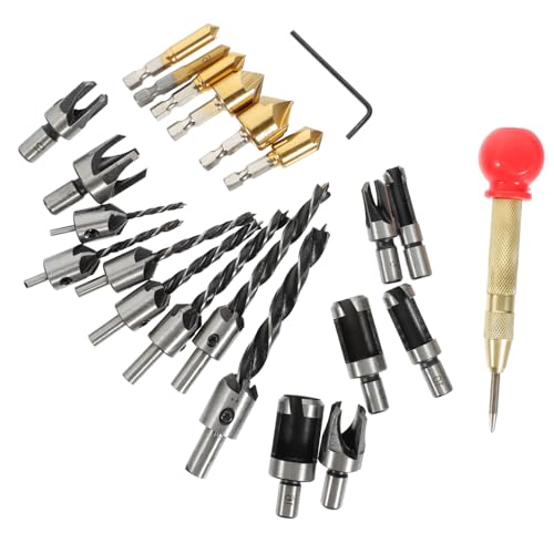 MAGICLULU 1Satz Holzbearbeitung Bohrwerkzeuge Teilig Senkerbohrer Holzstecker Cutter Präzises Bohrer Für Heimdekoration Renovierung Für DIY Enthusiasten MAGICLULU 1Satz Holzbearbeitung Bohrwerkzeuge Teilig Senkerbohrer Holzstecker Cutter Präzises Bohrer Für Heimdekoration Renovierung Für DIY Enthusiasten von MAGICLULU