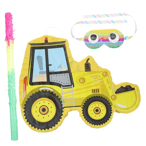 MAGICLULU 1Satz Kleine Lkw Pinata Für Kindergeburtstage Gefüllt Mit Süßigkeiten Teiliges Party Dekoration Für Bau Themenfeiern Gelbe MAGICLULU 1Satz Kleine Lkw Pinata Für Kindergeburtstage Gefüllt Mit Süßigkeiten Teiliges Party Dekoration Für Bau Themenfeiern Gelbe von MAGICLULU