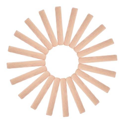 MAGICLULU 1Tasche Holzdübelstifte Gerade Gerillte Holzverbindungen Für Möbelreparatur Bau Für Handwerk Modellbau Aus Sicherem Strapazierfähigem Holz MAGICLULU 1Tasche Holzdübelstifte Gerade Gerillte Holzverbindungen Für Möbelreparatur Bau Für Handwerk Modellbau Aus Sicherem Strapazierfähigem Holz von MAGICLULU