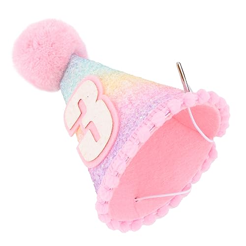 MAGICLULU Lustiges Design Partyhut Baby Geburtstagsmütze Regenbogen Glitzer Jungen und Mädchen Party Zubehör MAGICLULU Lustiges Design Partyhut Baby Geburtstagsmütze Regenbogen Glitzer Jungen und Mädchen Party Zubehör von MAGICLULU