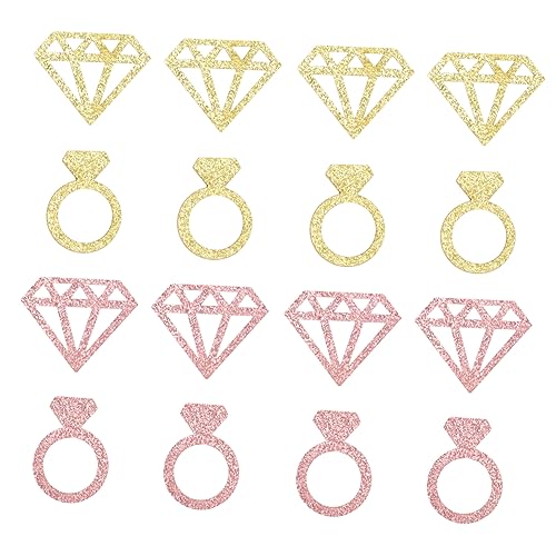 MAGICLULU 2 Beutel Diamant-konfetti Hochzeitsdekoration Glitzer Für Geburtstagsfeier Dekorative Hohlvorräte MAGICLULU 2 Beutel Diamant-konfetti Hochzeitsdekoration Glitzer Für Geburtstagsfeier Dekorative Hohlvorräte von MAGICLULU