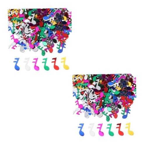 MAGICLULU 2 Packungen Buntes Musiknoten Konfetti Partydekoration für Hochzeit Geburtstag Shower Musikalisches Tischstreu Zubehör MAGICLULU 2 Packungen Buntes Musiknoten Konfetti Partydekoration für Hochzeit Geburtstag Shower Musikalisches Tischstreu Zubehör von MAGICLULU